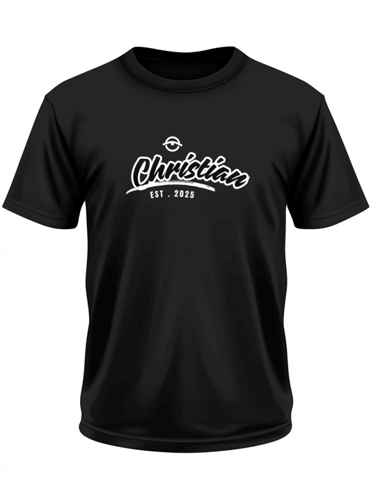 CHRISTIAN Personalized T-Shirt | EST. 2025