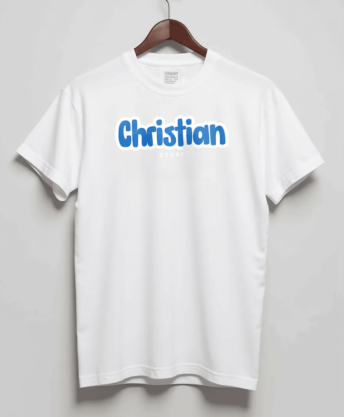 CHRISTIAN Personalized Bubble-Letter T-Shirt