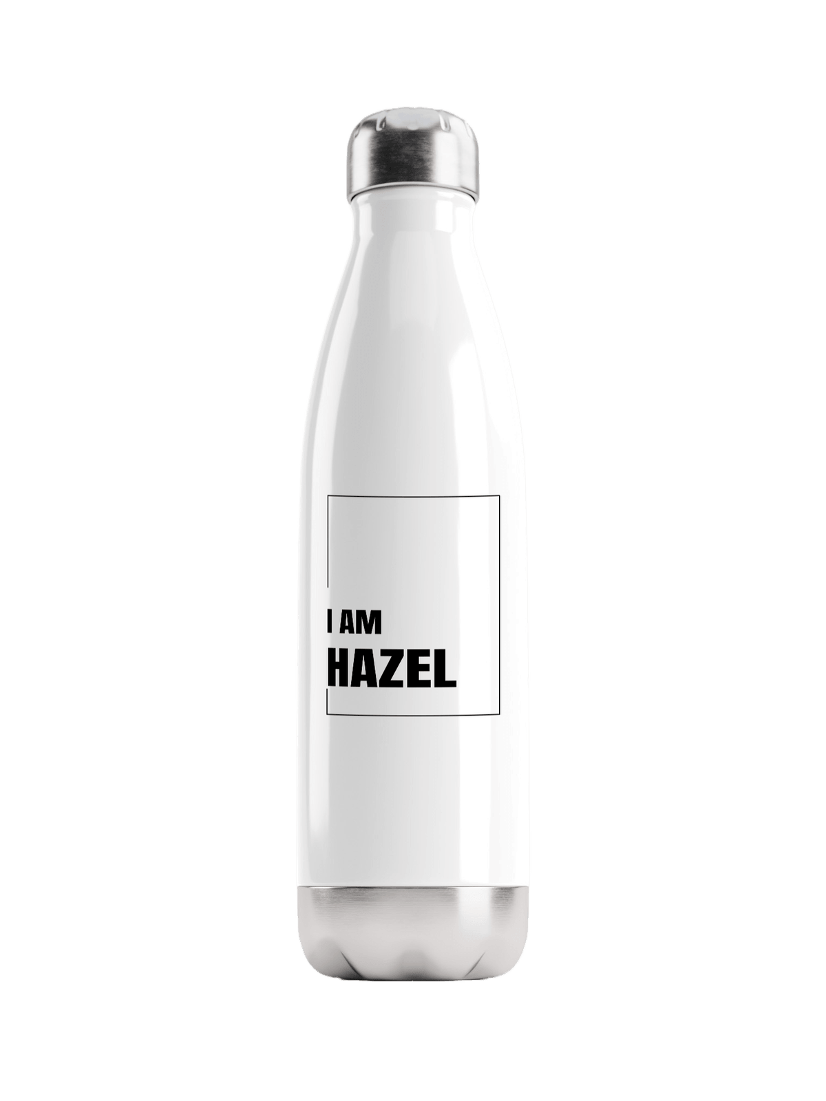HAZEL Personalized Water Bottle - Bold Statement