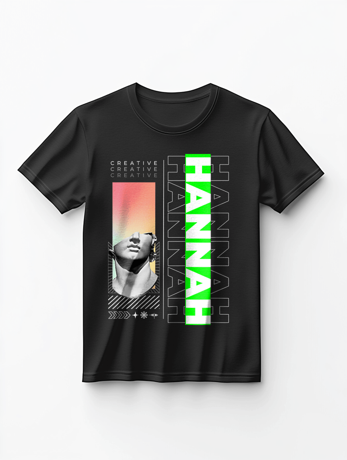 HANNAH Personalized T-Shirt - Bold, Modern Design
