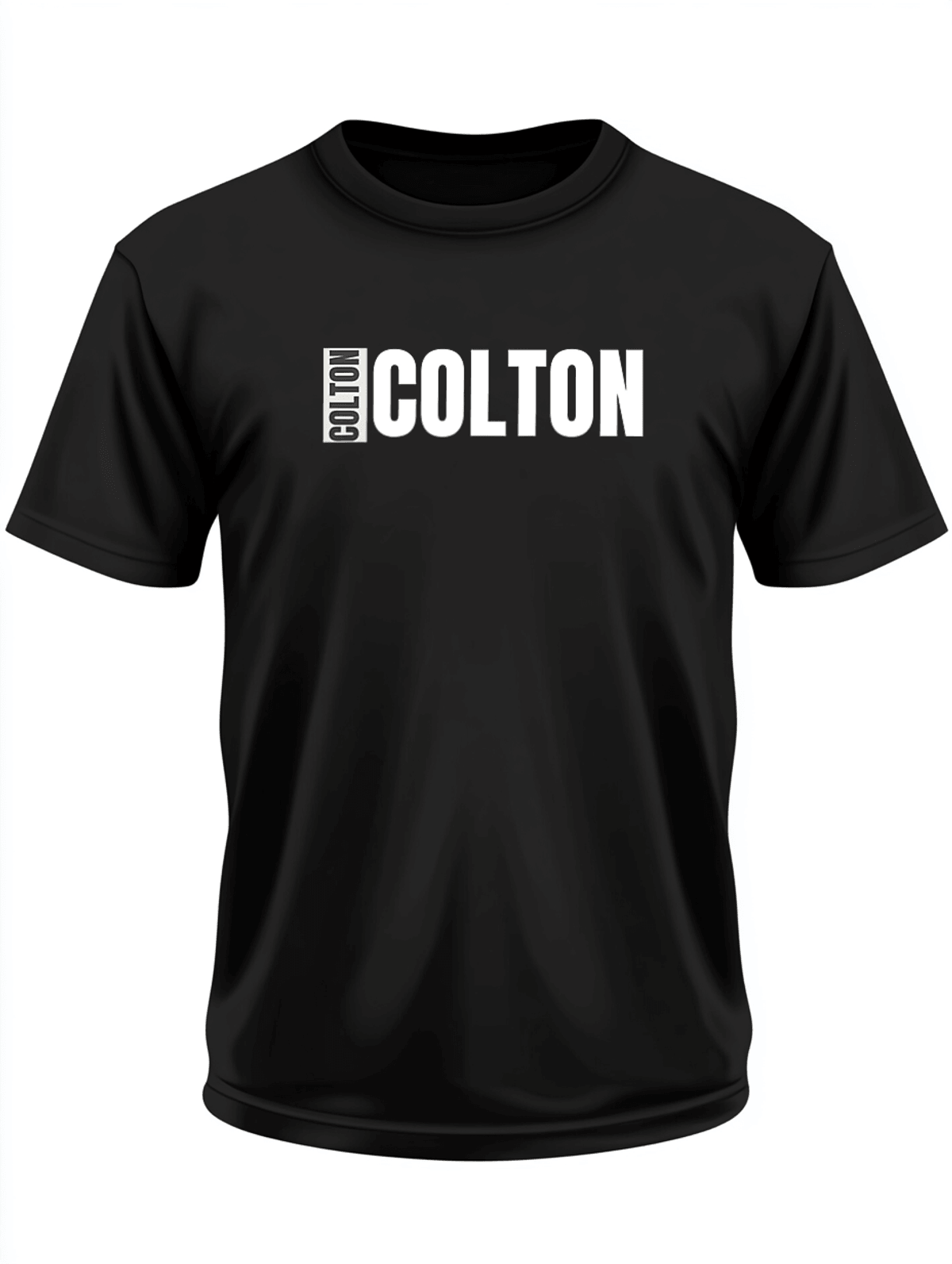 COLTON Personalized T-Shirt - Minimalist Design