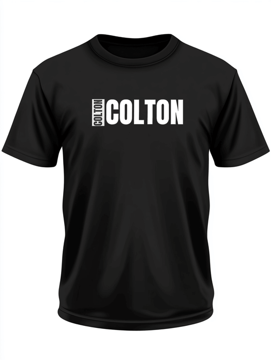 COLTON Personalized T-Shirt - Minimalist Design