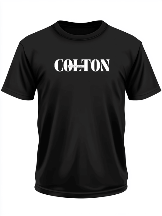 COLTON's Personalized Monochrome T-shirt