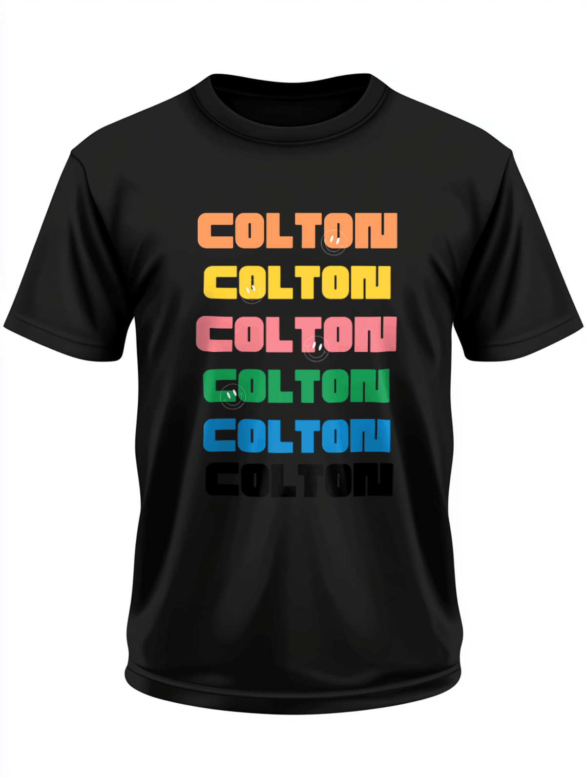 COLTON Retro Personalized T-Shirt