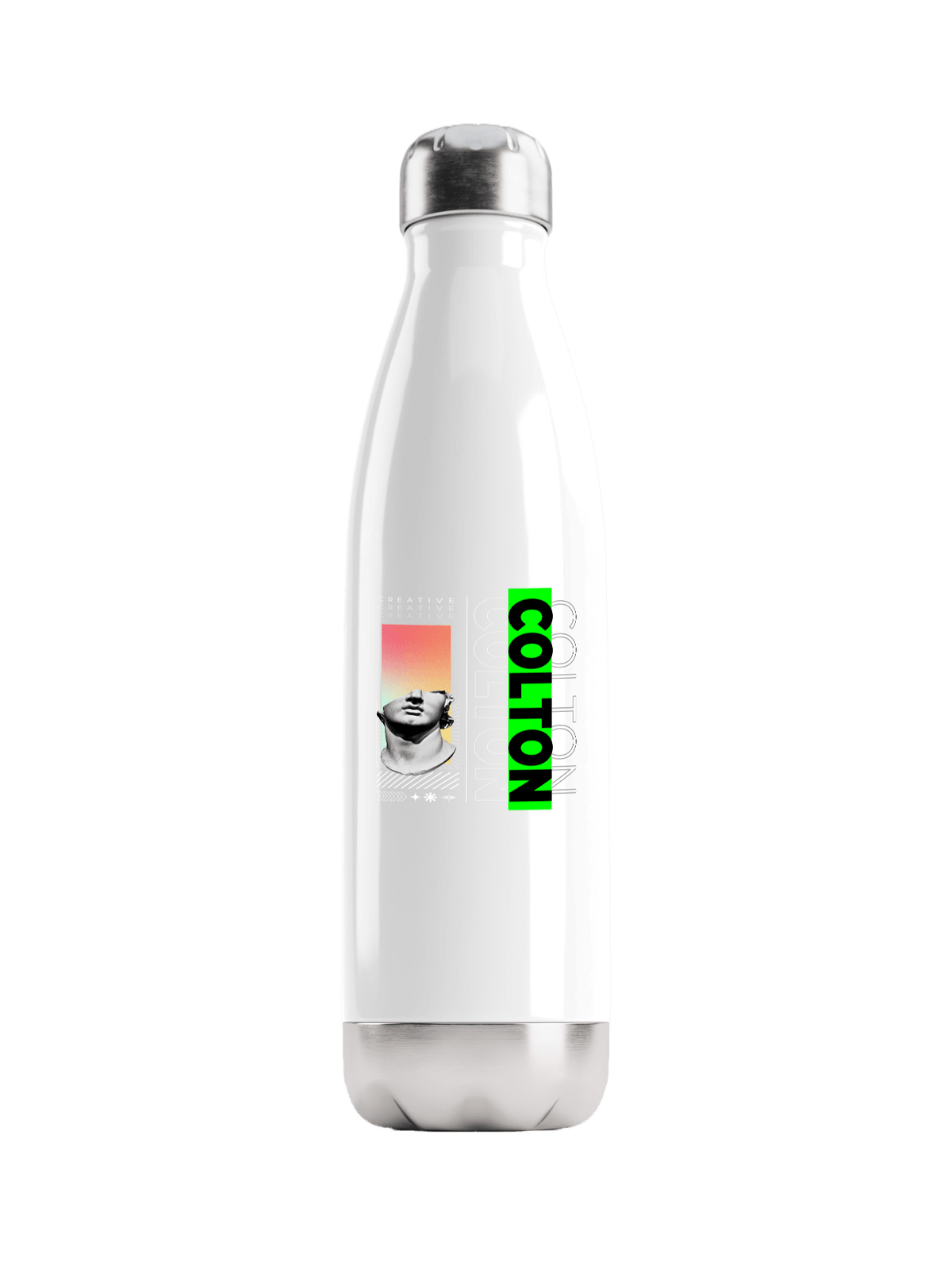 COLTON Personalized Water Bottle - Chic Design