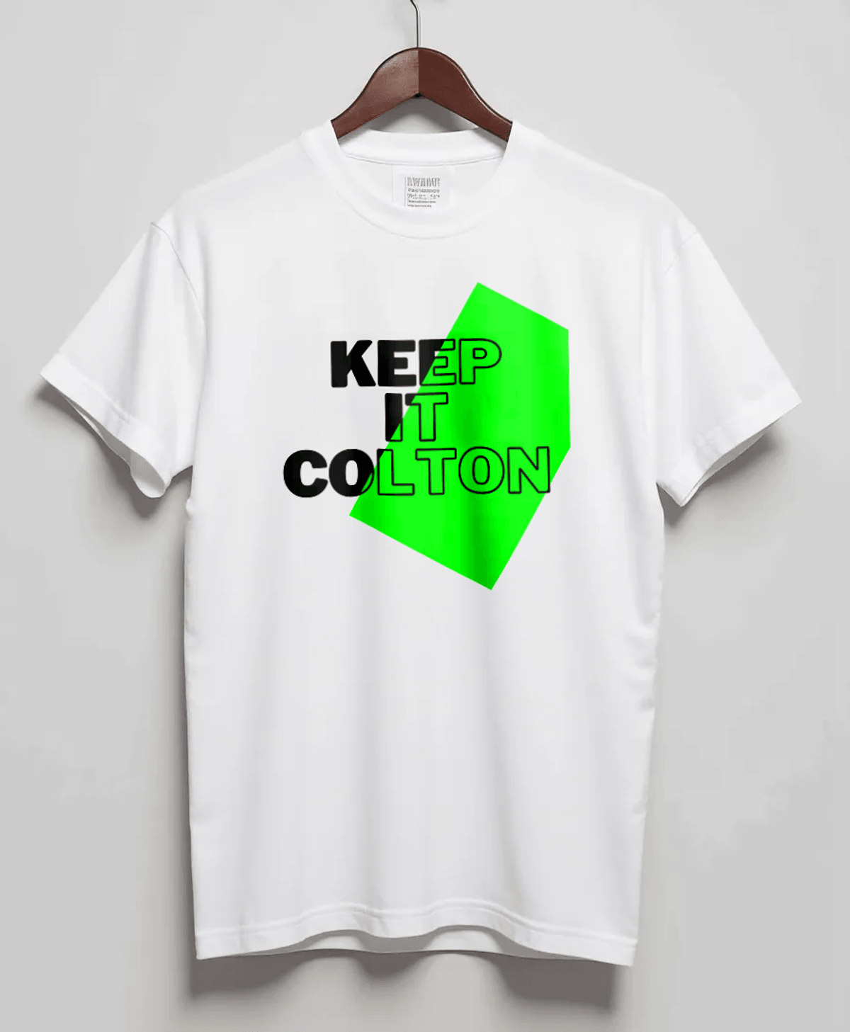 COLTON's Personalized T-Shirt - Bold & Modern