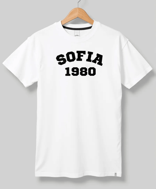 SOFIA's Personalized Collegiate T-Shirt
