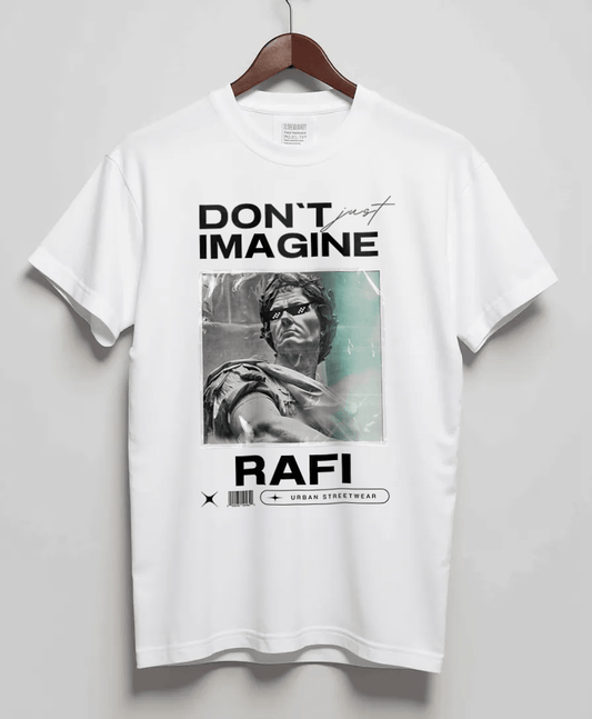 RAFI's Bold Personalized T-shirt - Urban Streetwear Fashion