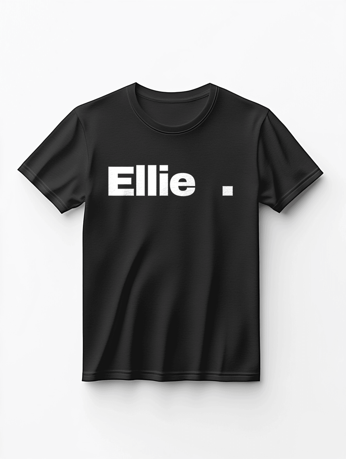 ELLIE Personalized T-Shirt | Classic Black