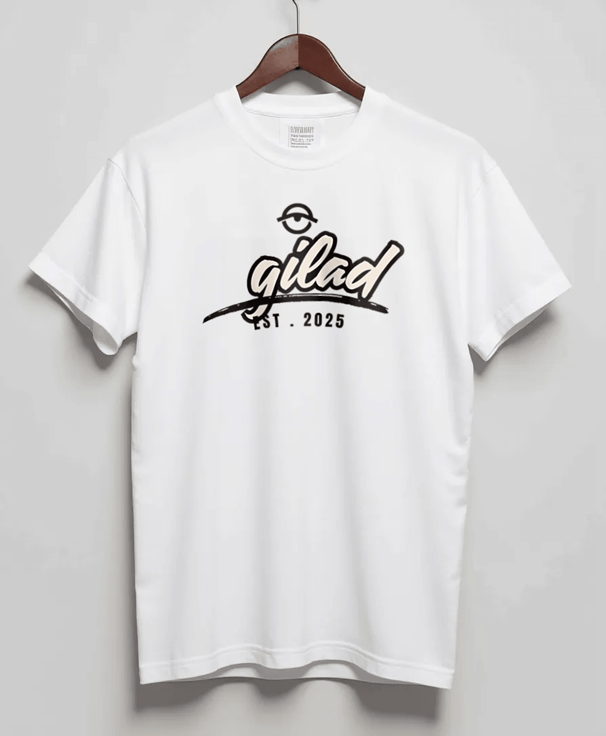GILAD's Personalized Vintage Logo T-Shirt EST. 2025