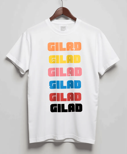 GILAD Personalized T-Shirt - Bold Colors