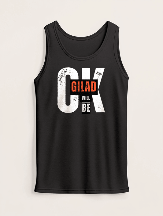 GILAD's Personalized Tank Top - Distressed Design
