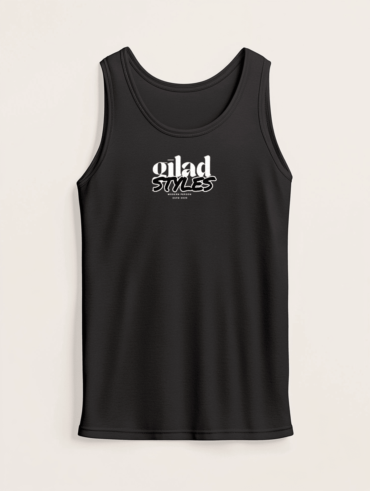 GILAD Personalized Tank Top - Modern Design