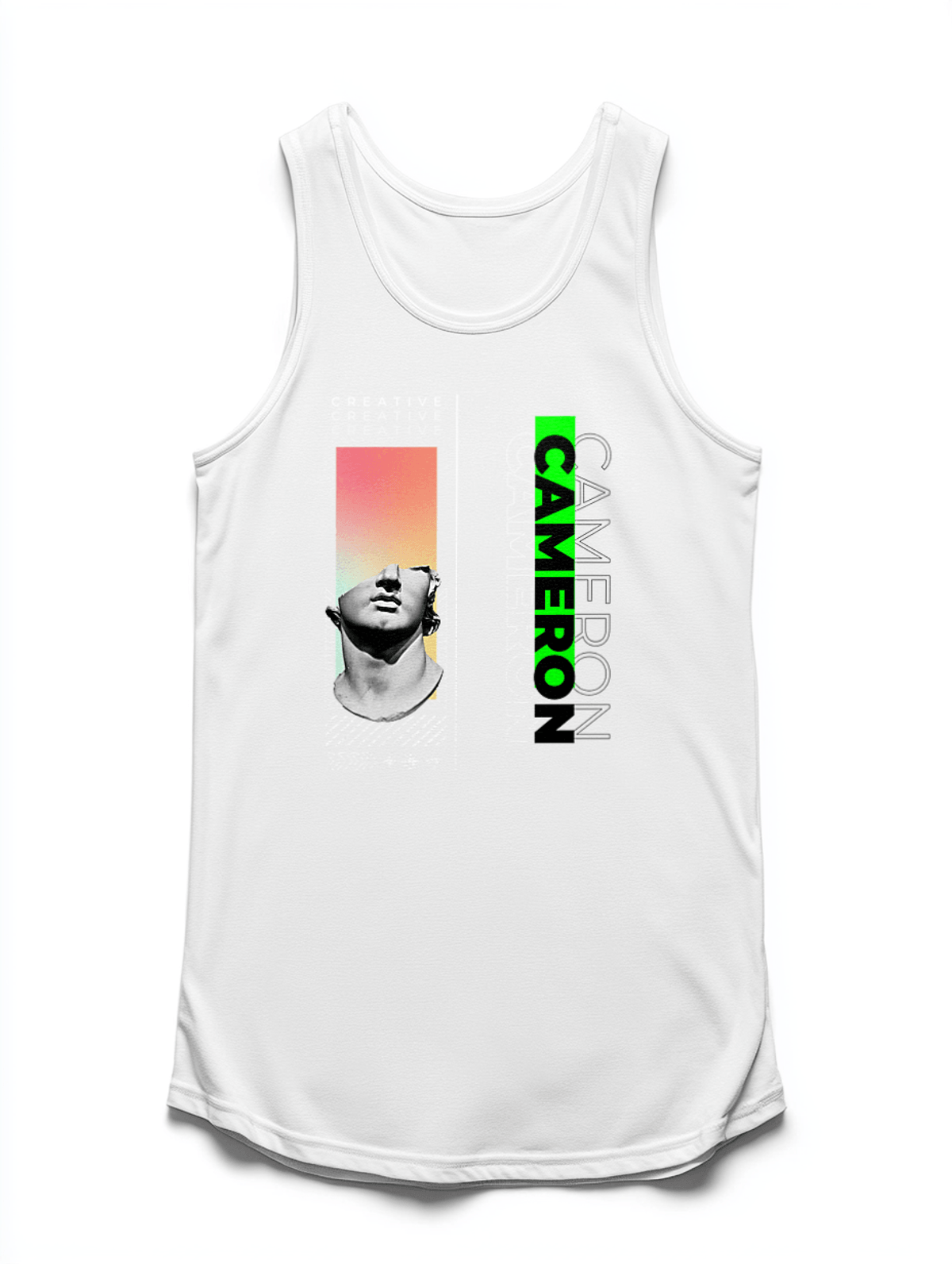 CAMERON Personalized Artistic Tank Top