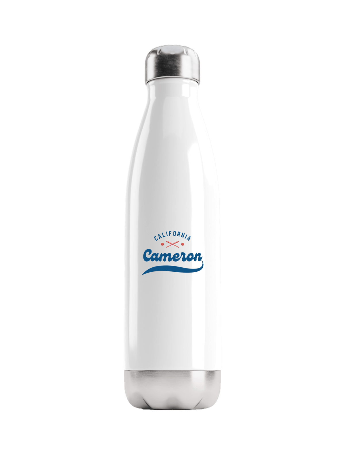 CAMERON's Personalized California Water Bottle