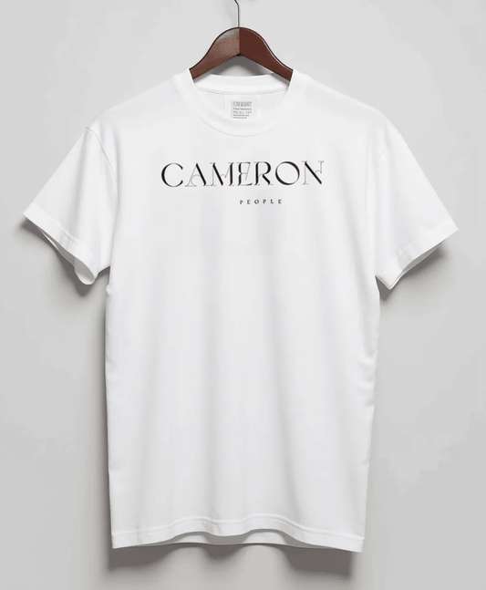 CAMERON Personalized T-Shirt | Modern Typography