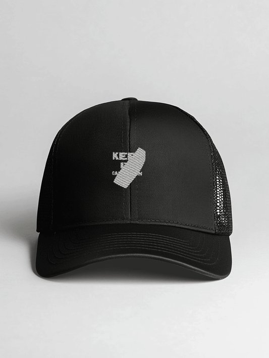 CAMERON Cap - Classic Black, Empowering Message