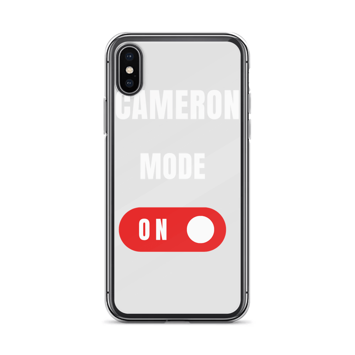 CAMERON 'Mode On' Personalized Phone Case