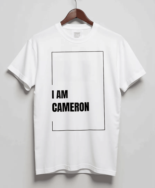 CAMERON Personalized T-Shirt | Minimalist Design