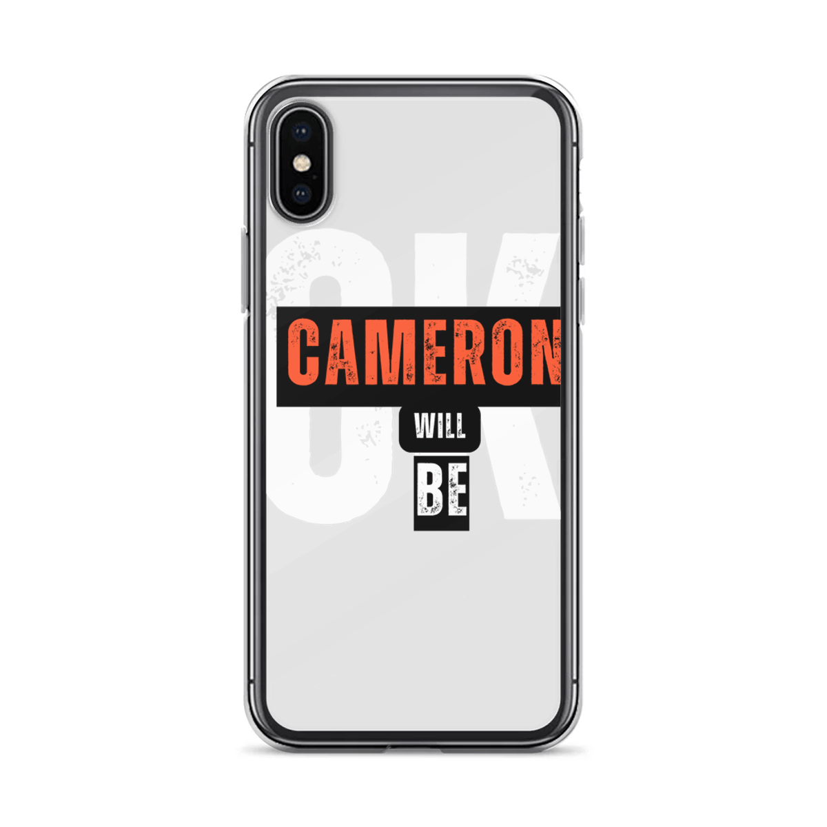 CAMERON Phone Case - Urban Design & Bold Typography