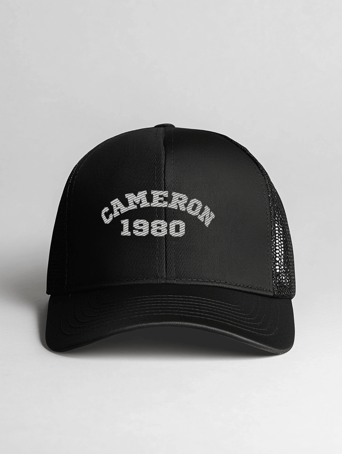 CAMERON Personalized Trucker Hat - Varsity Design