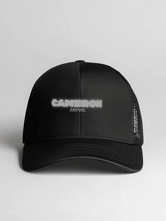 CAMERON's Glitch Effect Trucker Hat