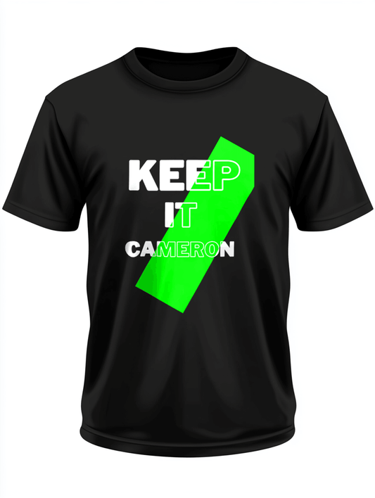 CAMERON Personalized T-Shirt - Stand Out