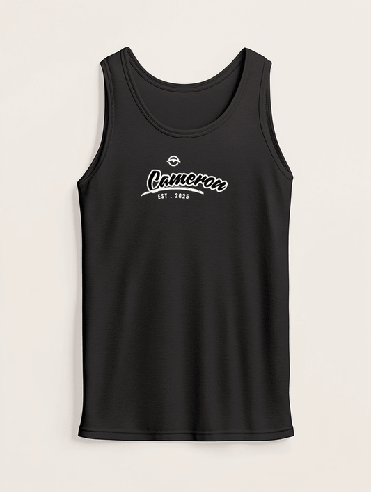 CAMERON Personalized Tank Top - Est. 2023