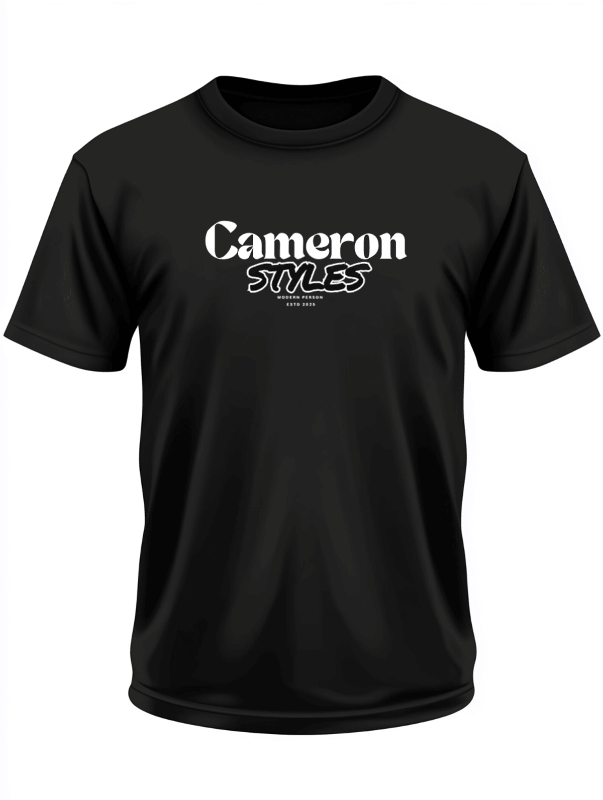 CAMERON Personalized T-Shirt - STYLES Design