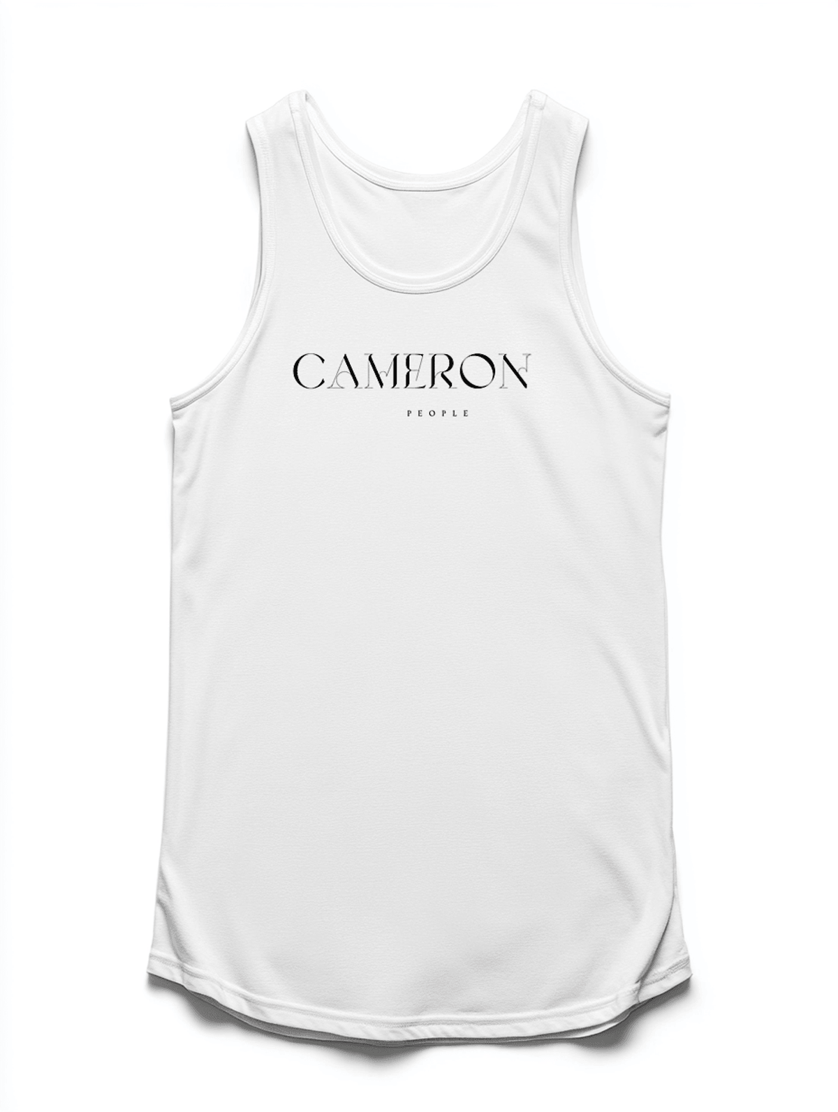 CAMERON's Personalized Minimalist Tank Top