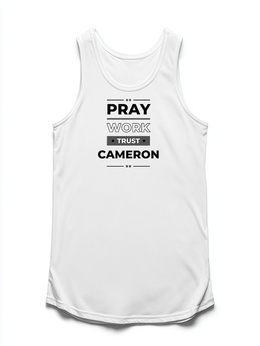 CAMERON's Personalized Motivational Tank Top