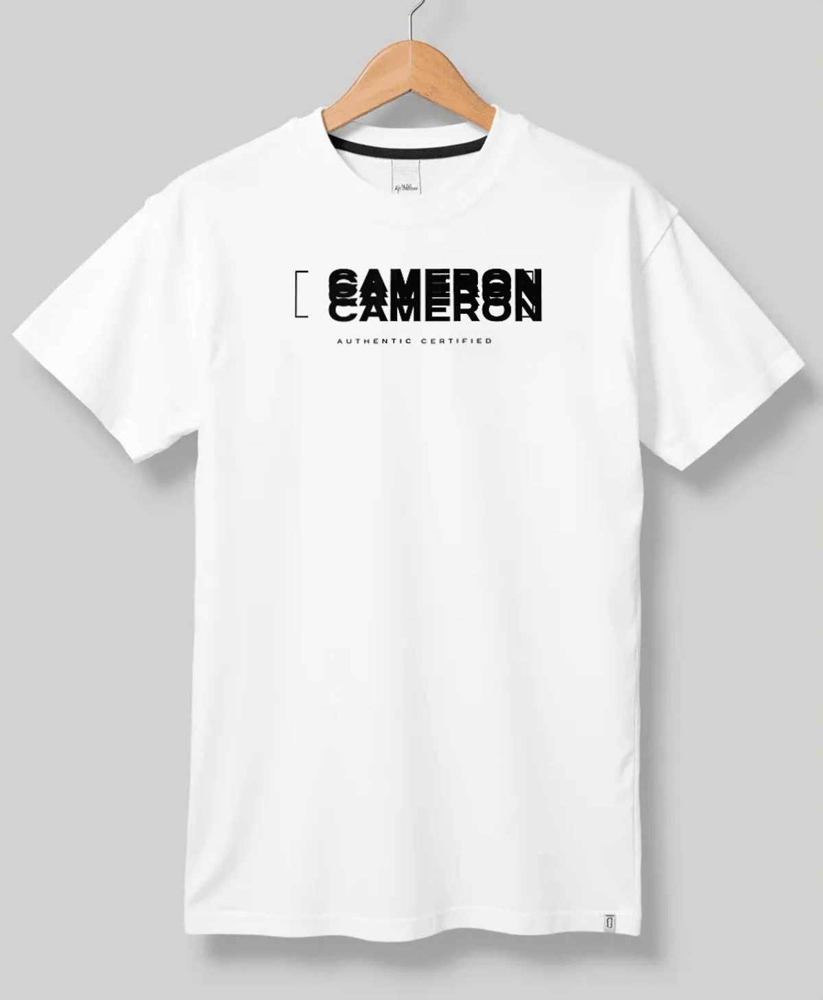 CAMERON Personalized Minimalist T-Shirt