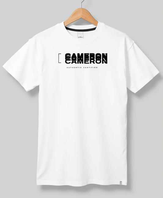 CAMERON Personalized Minimalist T-Shirt