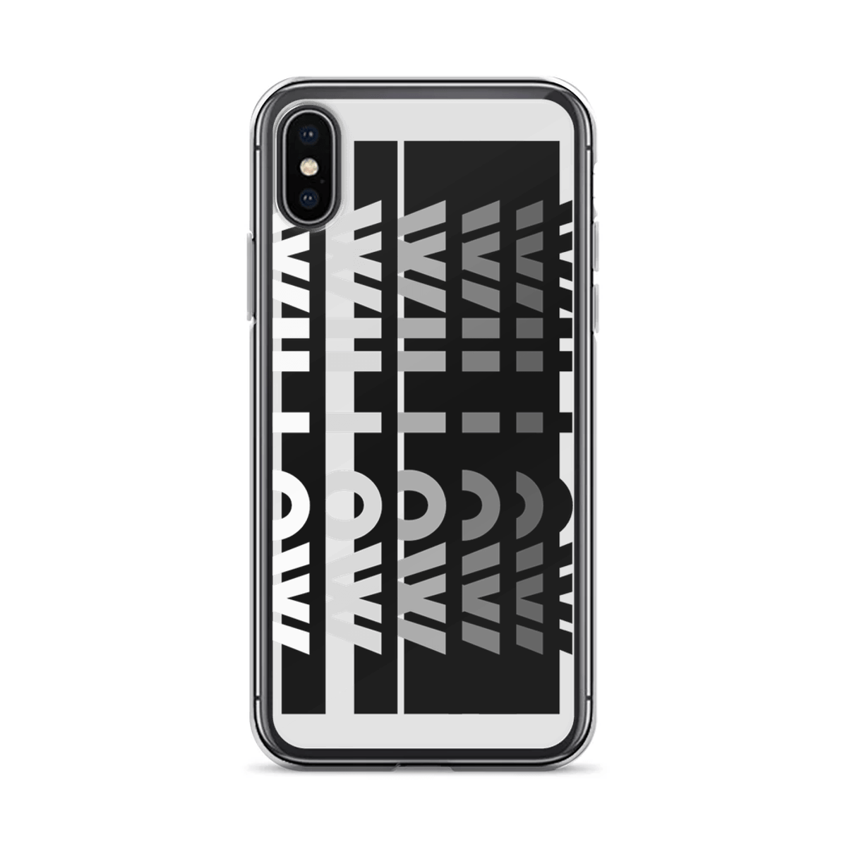 WILLOW Phone Case - Black & White Modern Design