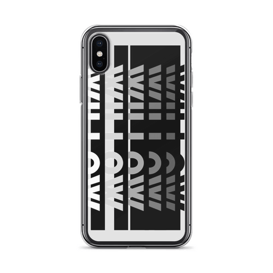 WILLOW Phone Case - Black & White Modern Design