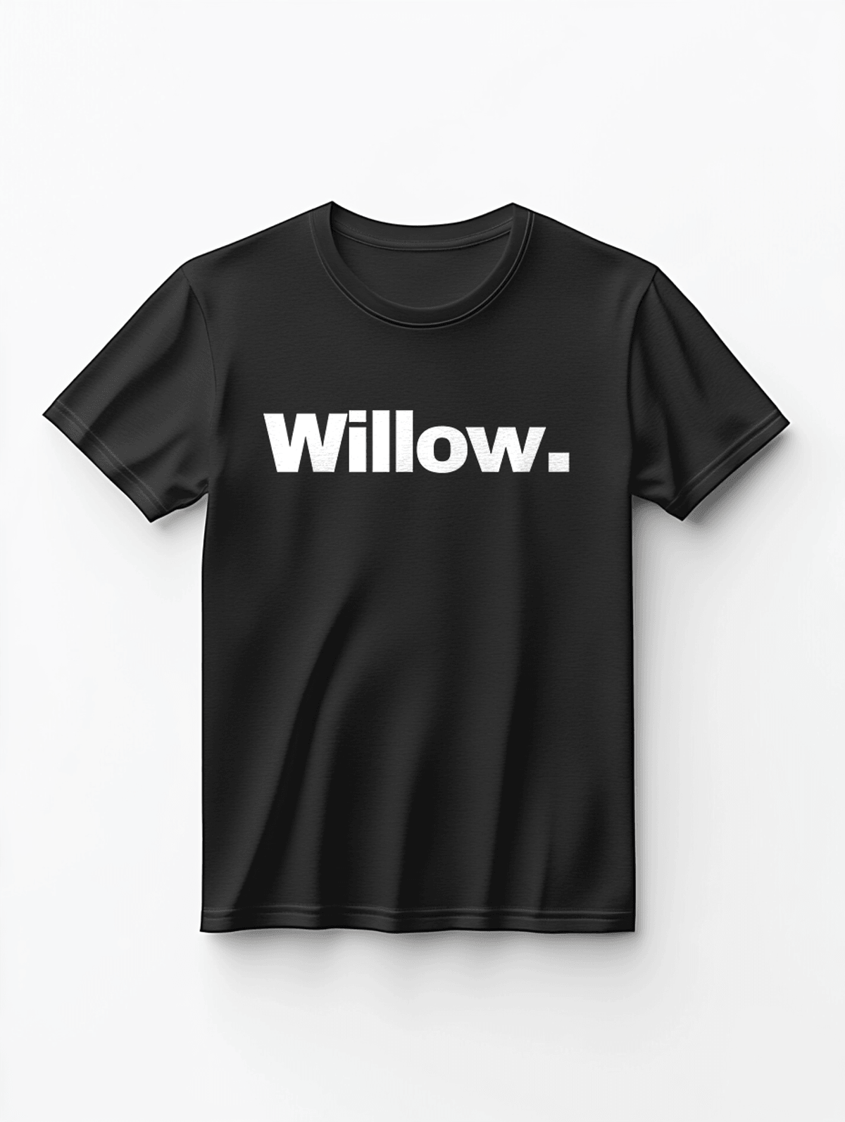WILLOW Personalized T-Shirt | Classic Black