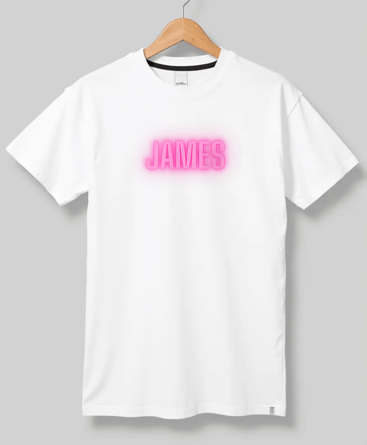 JAMES's Bold Design Personalized T-Shirt