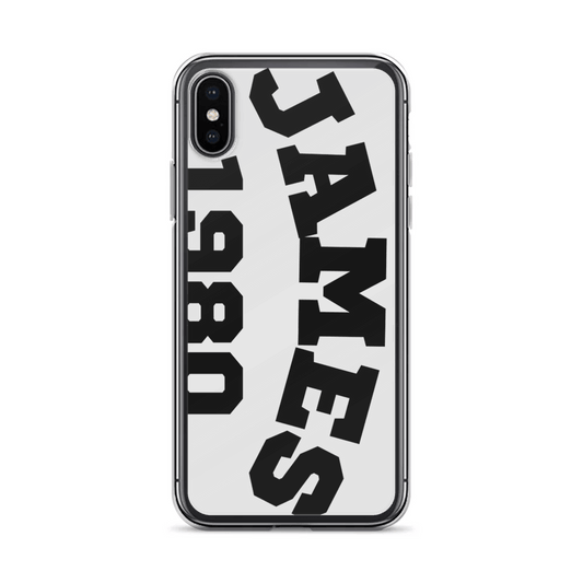 JAMES's Sleek & Personalized Phone Case