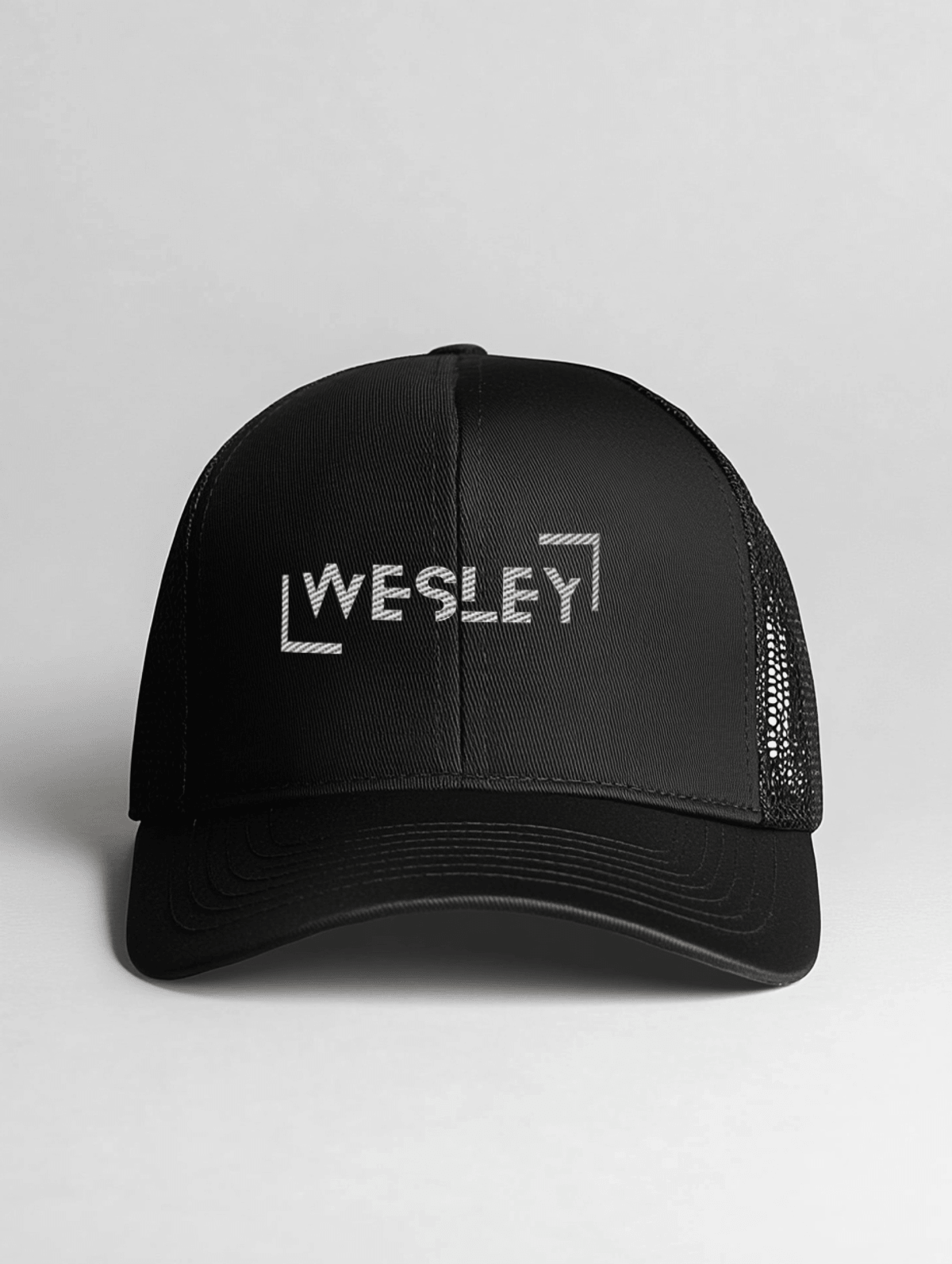 WESLEY Personalized Cap - Sleek Black Design