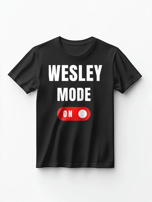 WESLEY T-Shirt - 'Mode On' Design