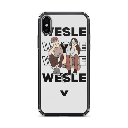 WESLEY Personalized Phone Case - Chic Art Design