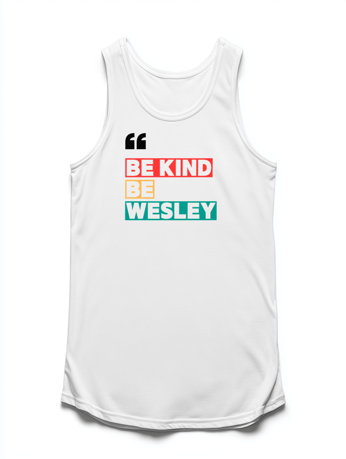WESLEY Bold Statement Tank Top