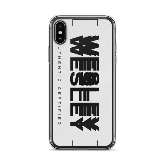 WESLEY's Sleek Black & Green Phone Case