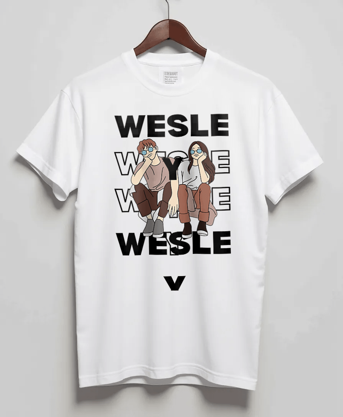 WESLEY Personalized T-Shirt - Trendy Design