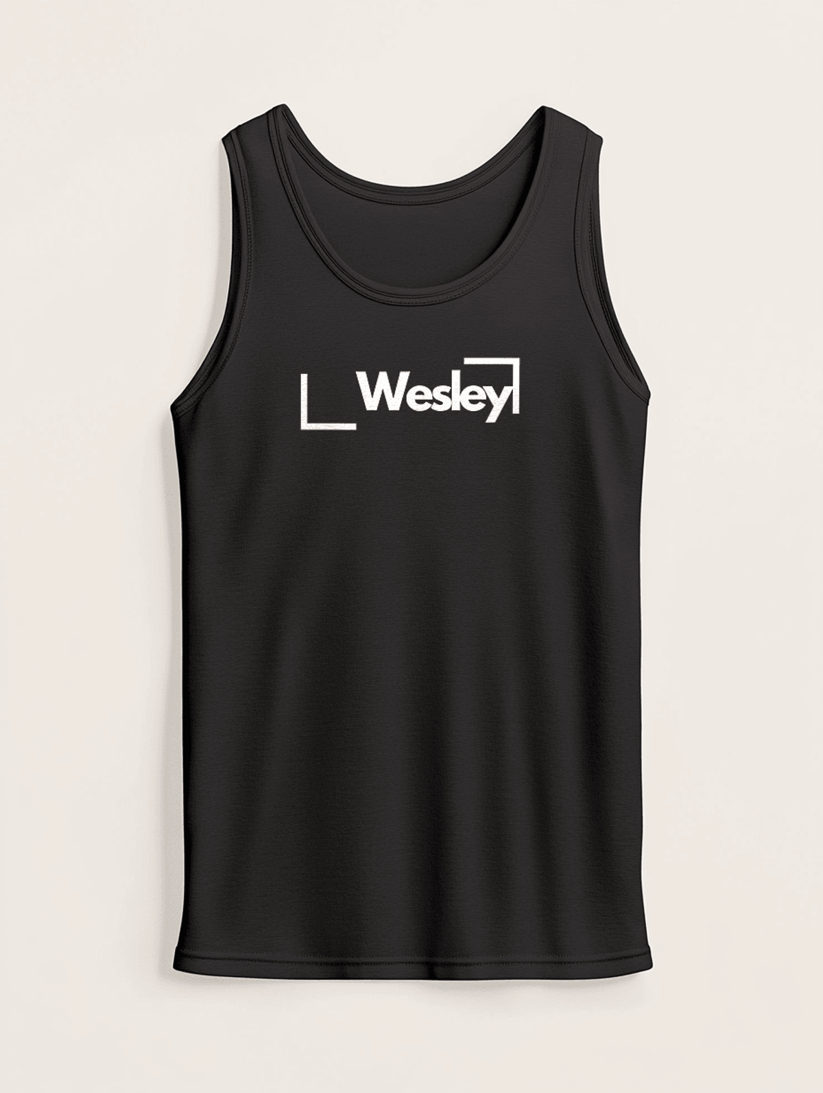 WESLEY Personalized Minimalist Tank Top