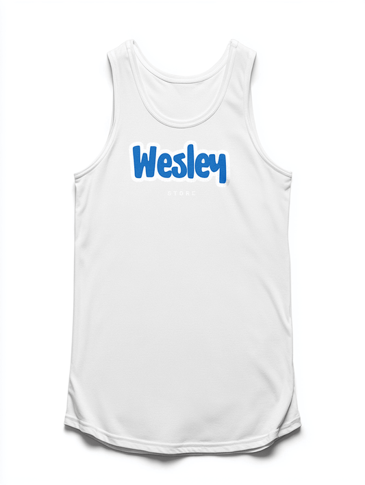 WESLEY Personalized Tank Top in Bold Blue