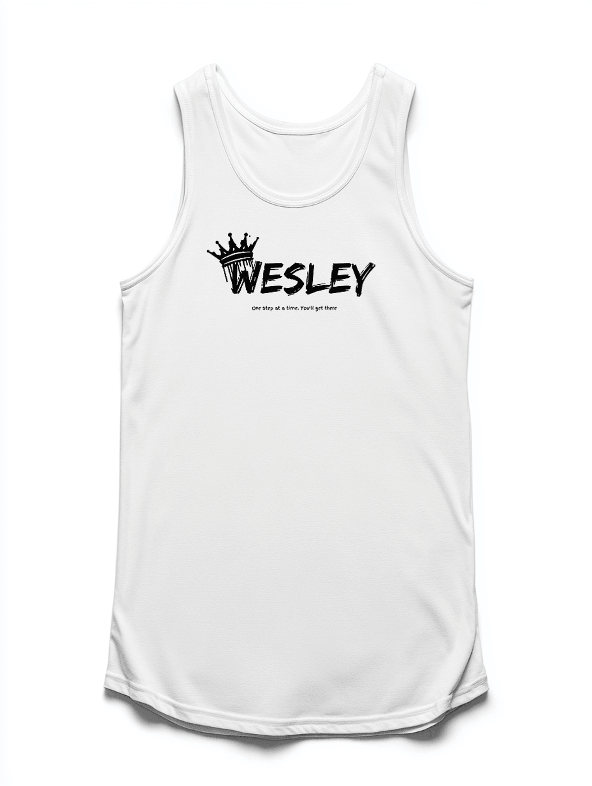 WESLEY Personalized Crown Tank Top