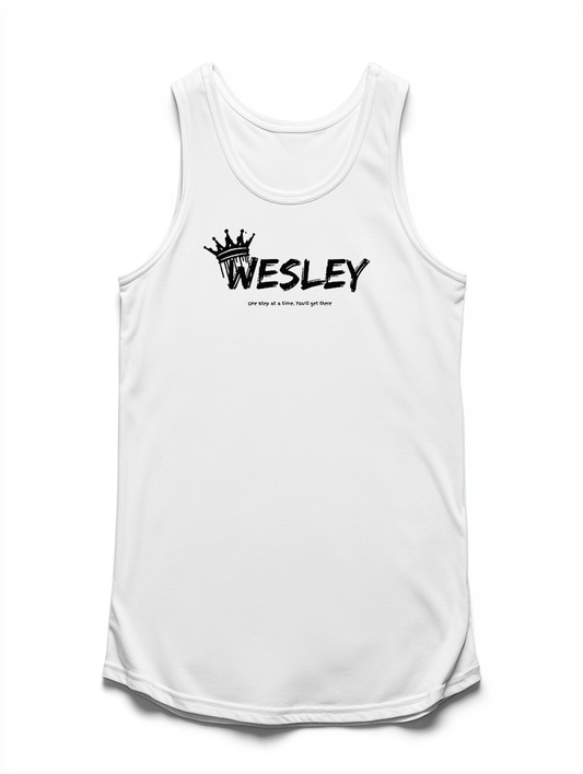 WESLEY Personalized Crown Tank Top