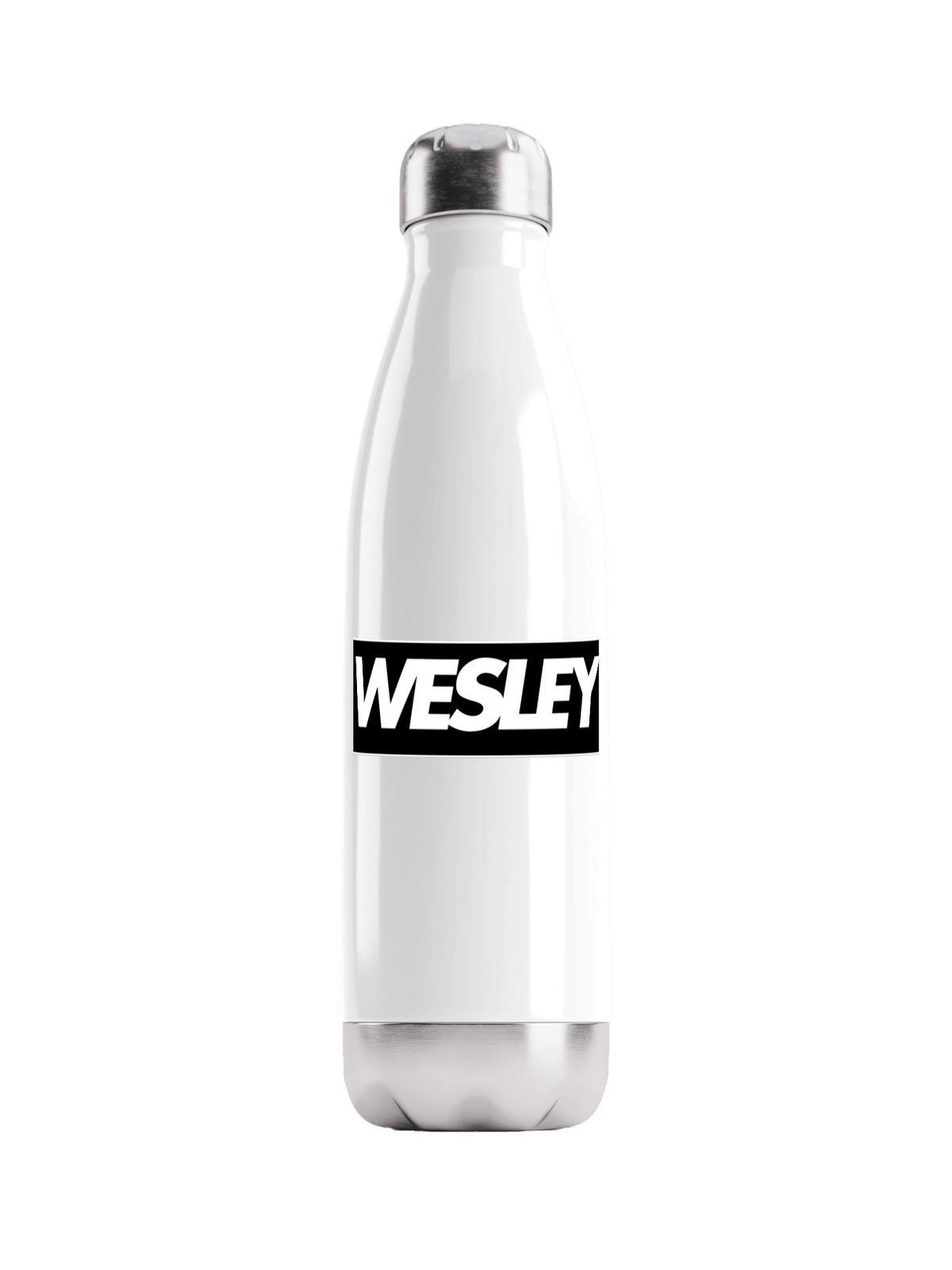 WESLEY Personalized Water Bottle - Chic Design