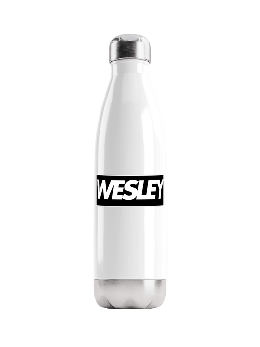 WESLEY Personalized Water Bottle - Chic Design